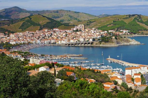 "Villa Llum I Mar", Au Coeur De Banyuls Sur Mer, 3 Chambres Avec Climatisation, 2 Sdb, Garage,6 Personnes, Classee 3 Etoiles Exteriör bild